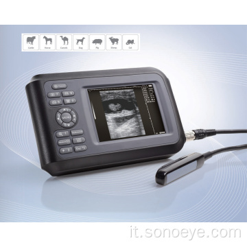 Scanner ad ultrasuoni per uso veterinario portatile